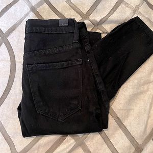 Womens fashion nova Kancan black skinny jeans size 4